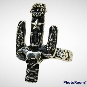 Lone star Rodeo fashion ring sz 9